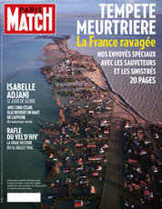Tempête meurtrière (photo Paris Match)