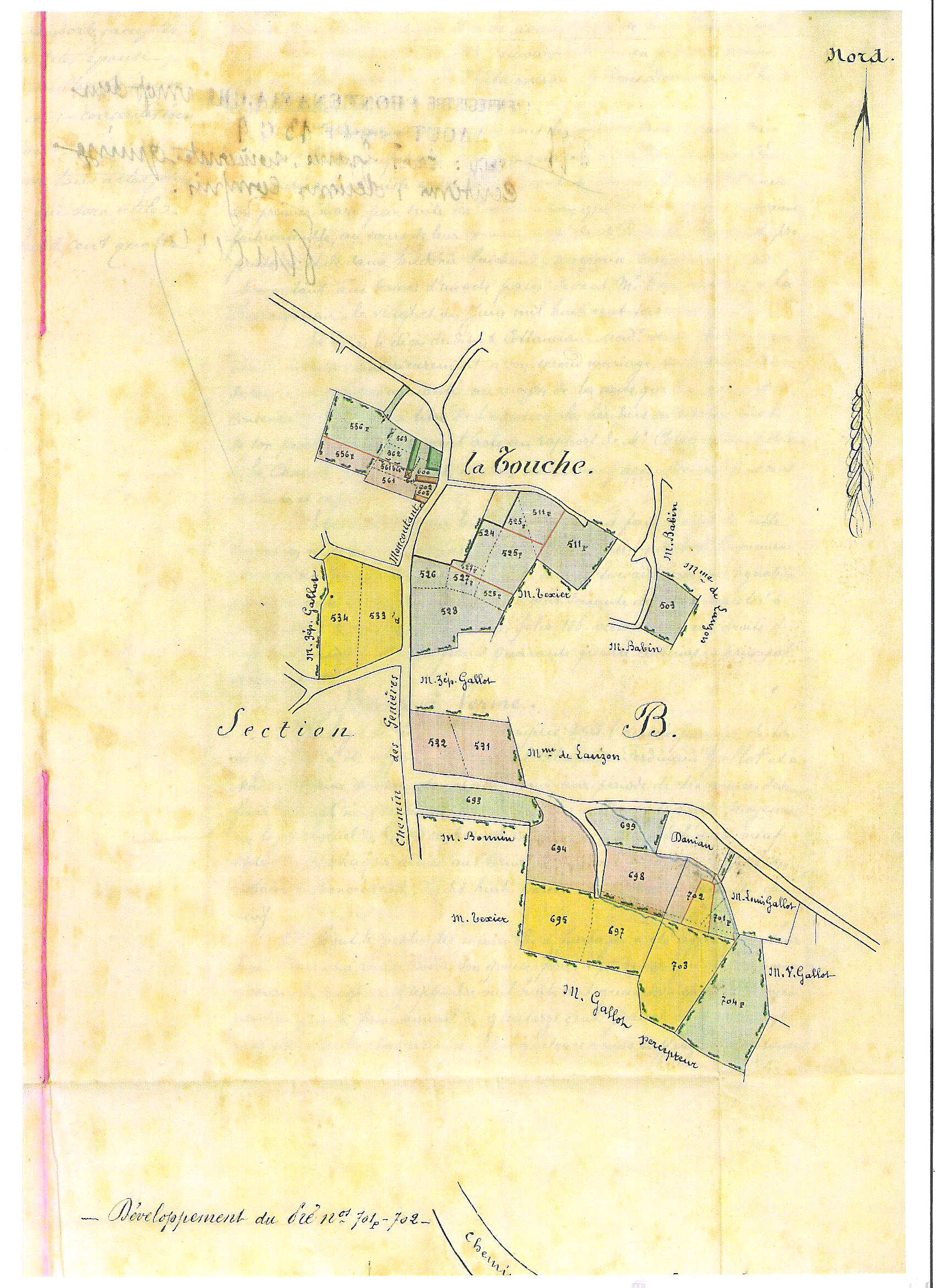 1888 plan propriete de la Touche de Moncoutant 002